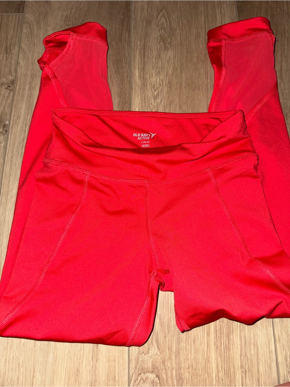 Old Navy Kids Red High-Rise Performance Shorts